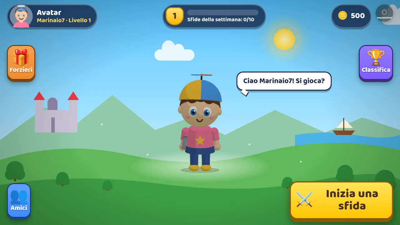 La home del gioco