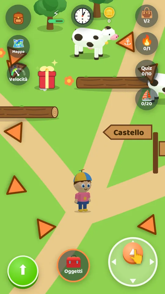 La mappa del gioco
